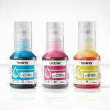 Brother BTD180CLVAL Bouteilles d'encre couleur multipack | 3 couleurs Original, Cyan, Magenta, Jaune, Brother, DCP-T580DW, DCP-T583DW, DCP-T780DW, 5000 pages, 3 pièce(s)