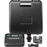 Brother PT-D460BTVP - Etiqueteuse bureautique professionnelle, Étiqueteuse Noir, QWERTY, TZe, Transfert thermique, 180 x 180 DPI, 30 mm/sec, Avec fil &sans fil
