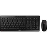 CHERRY STREAM DESKTOP Ensemble Clavier & Souris sans fil, noir, USB, AZERTY - FR set de bureau Noir, Layout FR (AZERTY), Technologie SX, 100%, noir, USB, AZERTY - FR, Taille réelle (100 %), Sans fil, RF sans fil, AZERTY, Noir, Souris incluse