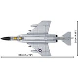 COBI Forces armées - F-4 Phantom II - USS Midway, Jouets de construction Échelle 1:48