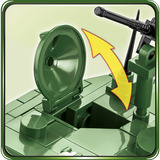 COBI Sherman M4A3E2 Jumbo, Jouets de construction 