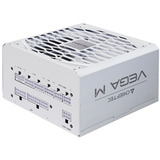 Chieftec Vega PPG-750-CW unité d'alimentation d'énergie 24-pin ATX ATX Blanc alimentation modulaire 750 watt Blanc, 1x 12V-2x6, 4x PCIe, 750 W, 100 - 240 V, 50/60 Hz, Actif, 100 W, 100 W