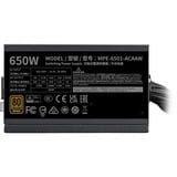 Cooler Master MWE BRONZE 650 V3 230V alimentation  650 watt Noir, 4x PCIe
