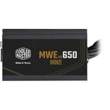 Cooler Master MWE BRONZE 650 V3 230V alimentation  650 watt Noir, 4x PCIe