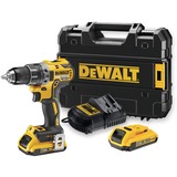 DEWALT DCD791D2-QW perceuse Sans clé 1,5 kg Noir, Jaune, Perceuse/visseuse Jaune/Noir, Perceuse à poignée pistolet, Sans clé, 1,3 cm, 4 cm, 1,3 cm, 1,5 mm