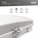 Digitus Boîte de distribution FTTH pour extérieur - 24 coupleurs LC/Duplex ou 24 SC/Simplex, Boîte de raccordement 