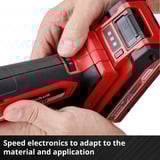 EINHELL VARRITO, Outil de multi fonction Rouge/Noir