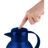 Emsa 504231 carafe, pichet et bouteille Bleu, Translucide, Verseuse isotherme Bleu/transparent, Bleu, Translucide, 12 h, 24 h, Allemagne, 145 mm, 178 mm