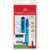 Faber-Castell Scribolino stylo-plume Bleu 1 pièce(s) Bleu, Bleu, Bleu, Plastique, Acier iridium, Pour gaucher, 1 pièce(s)
