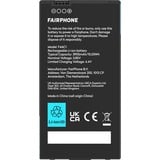 Fairphone F4BATT-1ZW-WW1 pièce de rechange de téléphones mobiles Batterie Noir Batterie, Fairphone, Fairphone 4, Noir, 3950 mAh, 46,8 mm