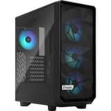 Fractal Design Meshify 2 Compact Lite RGB boîtier midi tower Noir | 2x USB-A | RGB | Verre Trempé
