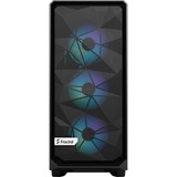 Fractal Design Meshify 2 Compact Lite RGB boîtier midi tower Noir | 2x USB-A | RGB | Verre Trempé