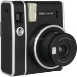 Fujifilm Instax Mini 40 62 x 46 mm Noir, Appareil photo instantanée Noir/Argent, 0,3 - 2,7 m, 6,5 s, 1/250 s, 0,5 s, AA, 330 g