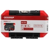 GEDORE R49003016 douills et ensemble de douilles, Clés mixtes à cliquet Rouge, 620 g, 53 mm