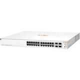 Hewlett Packard Enterprise Commutateur Instant On réseau 24 ports Gigabit CL4 PoE 4 ports SFP+ 370 W 1930, Switch 