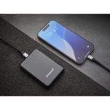 Intenso 7313520 banque d'alimentation électrique Lithium Polymère (LiPo) 5000 mAh Noir, Powerbank Noir, 5000 mAh, Lithium Polymère (LiPo), Noir