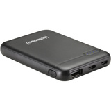 Intenso 7313520 banque d'alimentation électrique Lithium Polymère (LiPo) 5000 mAh Noir, Powerbank Noir, 5000 mAh, Lithium Polymère (LiPo), Noir