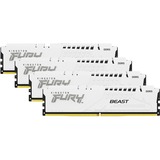 Kingston FURY 64 Go DDR5-5200 Quad-Kit, Mémoire vive Blanc