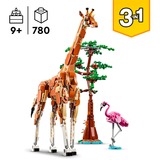 LEGO Creator 3-en-1 - Les animaux sauvages du safari, Jouets de construction 31150