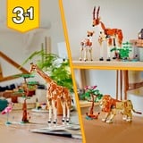 LEGO Creator 3-en-1 - Les animaux sauvages du safari, Jouets de construction 31150