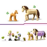 LEGO Friends cheval et poulain avec remorque pour chevaux, Jouets de construction 
