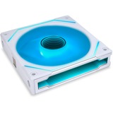 Lian Li UNI FAN SL-INF 120 RGB ventilateur de boîtier Blanc, 120 x 122 x 75 mm, PWM