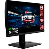 MSI Oculux NXG253RDE, Moniteur gaming Noir