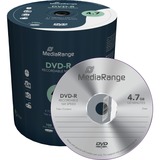 MediaRange MR442 DVD vierge 4,7 Go DVD-R 100 pièce(s), Support vierge DVD DVD-R, Boîte à gâteaux, 100 pièce(s), 4,7 Go