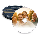 MediaRange MR468 DVD vierge 8,5 Go DVD+R DL 10 pièce(s), Support vierge DVD DVD+R DL, Boîte à gâteaux, 10 pièce(s), 8,5 Go