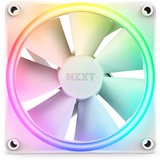 NZXT F120 RGB DUO ventilateur de boîtier Blanc, 120 x 120 x 25 mm, PWM, sans contrôleur