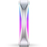 NZXT F120 RGB DUO ventilateur de boîtier Blanc, 120 x 120 x 25 mm, PWM, sans contrôleur