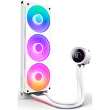 NZXT Kraken Plus RGB 360, Watercooling Blanc