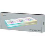 Ocypus Sigma F36 ARGB ventilateurs de boîtier Blanc, 3 pièces, 365 x 28 x 125 mm, PWM