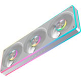 Ocypus Sigma F36 ARGB ventilateurs de boîtier Blanc, 3 pièces, 365 x 28 x 125 mm, PWM