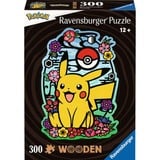 Ravensburger Puzzle en bois Pokémon Pikachu 