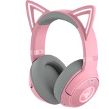 Razer Kraken Kitty V2 BT, Casque gaming rose fuchsia, Bluetooth, PC