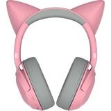 Razer Kraken Kitty V2 BT, Casque gaming rose fuchsia, Bluetooth, PC