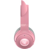 Razer Kraken Kitty V2 BT casque gaming over-ear rose fuchsia, Bluetooth, PC