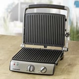 Rommelsbacher  grill à contact électrique Acier inoxydable/Noir