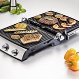 Rommelsbacher  grill à contact électrique Acier inoxydable/Noir