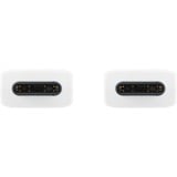 SAMSUNG EP-DN975 câble USB 1 m USB 2.0 USB C Blanc Blanc, 1 m, USB C, USB C, USB 2.0, Blanc