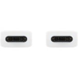 SAMSUNG EP-DN975 câble USB USB 2.0 1 m USB C Blanc Blanc, 1 m, USB C, USB C, USB 2.0, Blanc