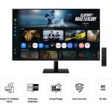 Samsung M7 M70F écran plat de PC 81,3 cm (32") 3840 x 2160 pixels 4K Ultra HD LCD Noir Moniteur Noir, 2x HDMI, 1x USB-C, 3x USB-A, 81,3 cm (32"), 3840 x 2160 pixels, 4K Ultra HD, LCD, 4 ms, Noir