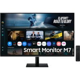 Samsung M7 M70F écran plat de PC 81,3 cm (32") 3840 x 2160 pixels 4K Ultra HD LCD Noir Moniteur Noir, 2x HDMI, 1x USB-C, 3x USB-A, 81,3 cm (32"), 3840 x 2160 pixels, 4K Ultra HD, LCD, 4 ms, Noir