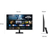 Samsung M7 M70F écran plat de PC 81,3 cm (32") 3840 x 2160 pixels 4K Ultra HD LCD Noir Moniteur  Noir, 81,3 cm (32"), 3840 x 2160 pixels, 4K Ultra HD, LCD, 4 ms, Noir