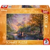 Schmidt Spiele Disney Pocahontas Contour pour puzzle 1000 pièce(s) Dessins animés 1000 pièce(s), Dessins animés