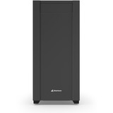 Sharkoon S25 Silent boîtier midi tower Noir | 2x USB-A | 1x USB-C