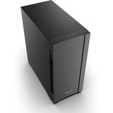 Sharkoon S25 Silent boîtier midi tower Noir | 2x USB-A | 1x USB-C