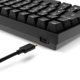 Sharkoon SKILLER SGK50 S3 PBT, clavier gaming Noir, Layout DE, Gateron G Pro 3.0 Yellow