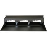 Sonnet RackMac mini (2024+) support d'accessoires, stockage Noir